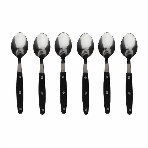 Set 6 cucchiai neri Tognana