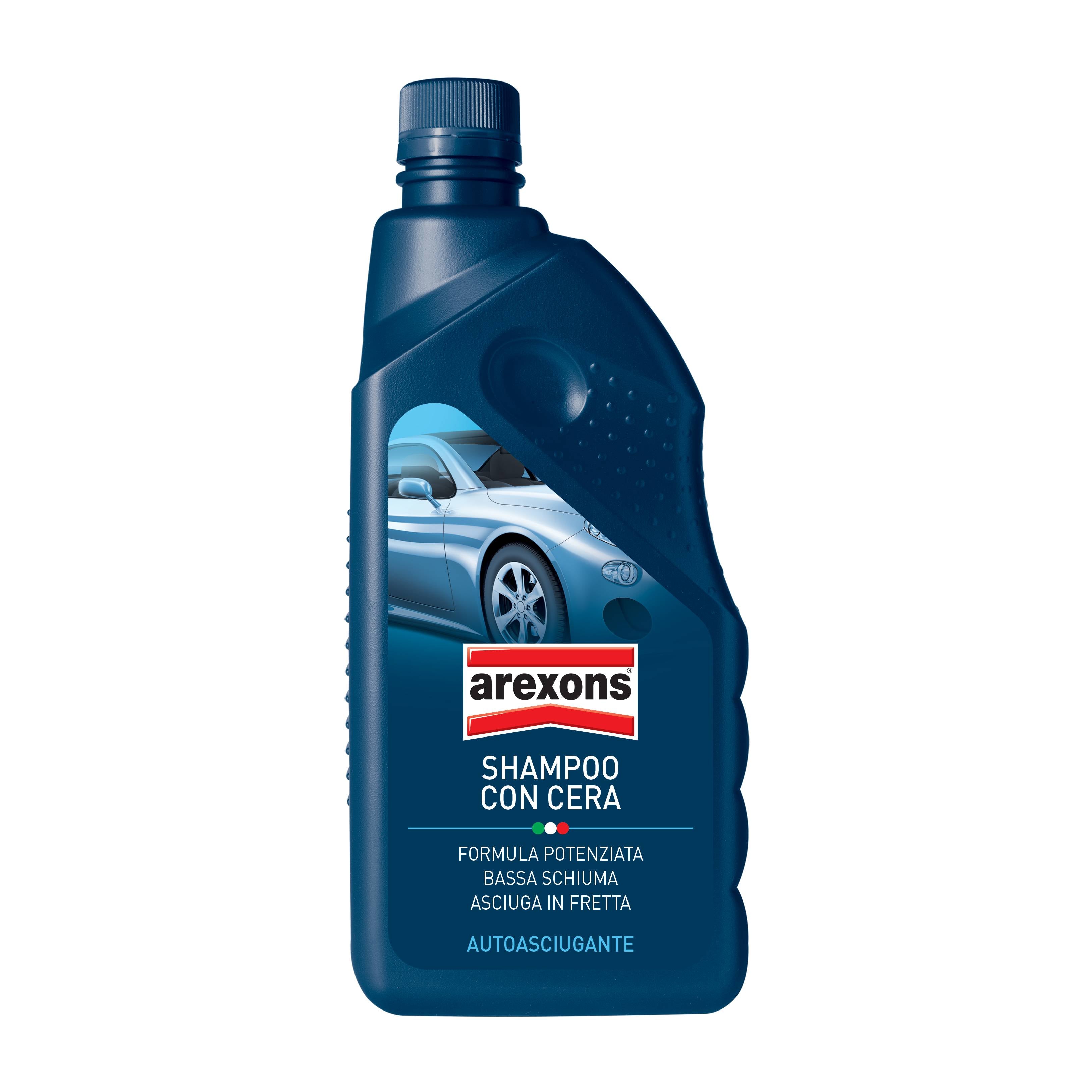 Shampoo con cera per auto 1L