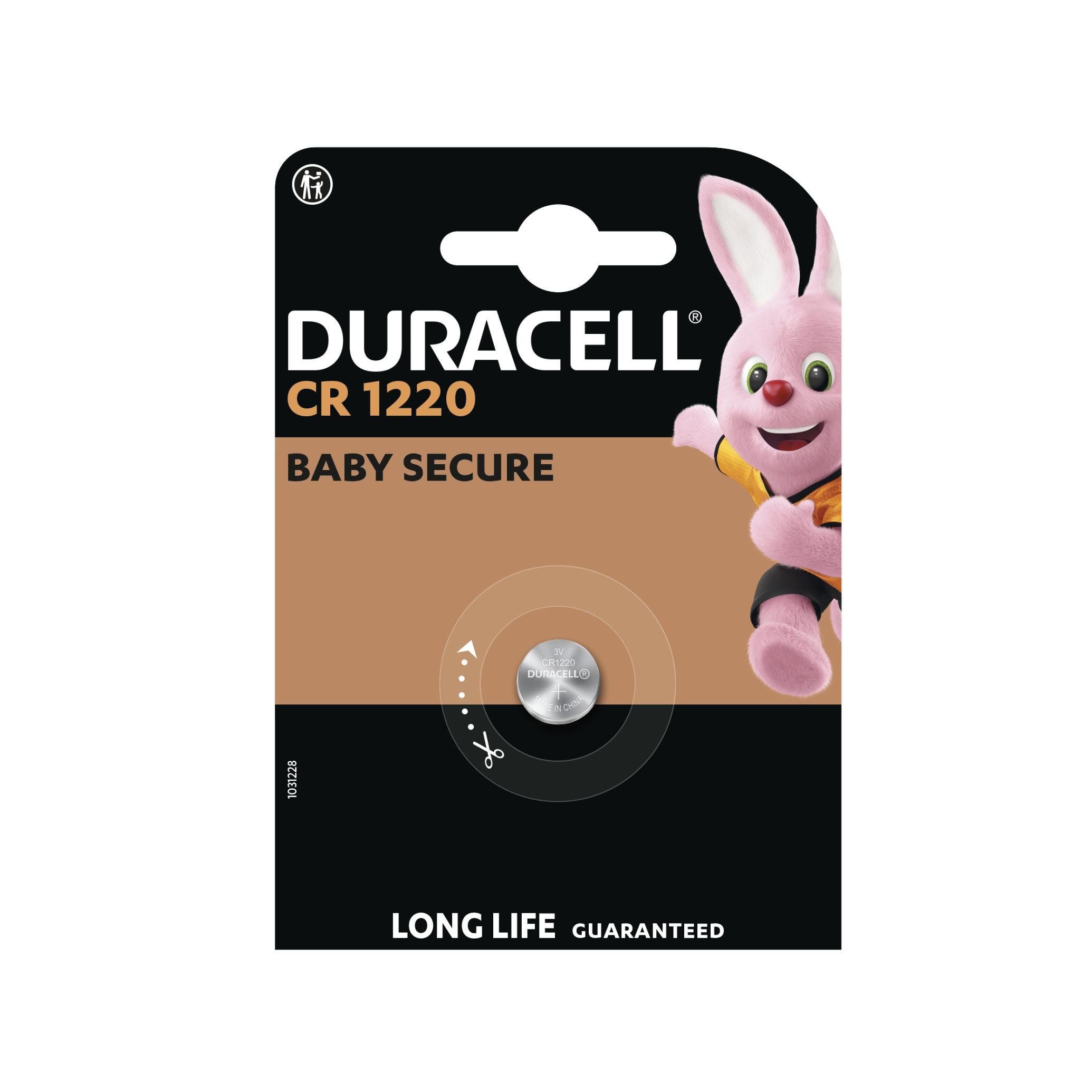 Pile Alcaline Duracell DU30 1220 3V