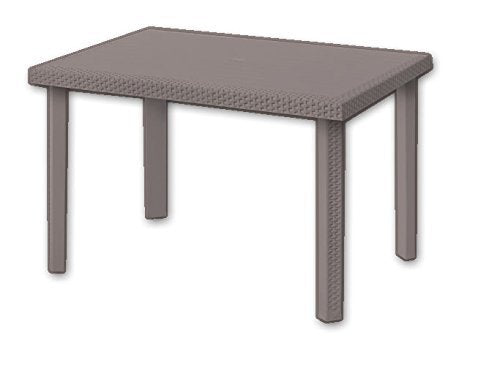 TAVOLO MODELLO RODOLFO TAUPE 120X80X72 CM - DIMAPLAST 4004685 3