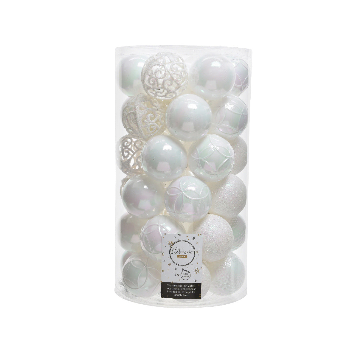 Confezione 37 palline bianche Kaeming