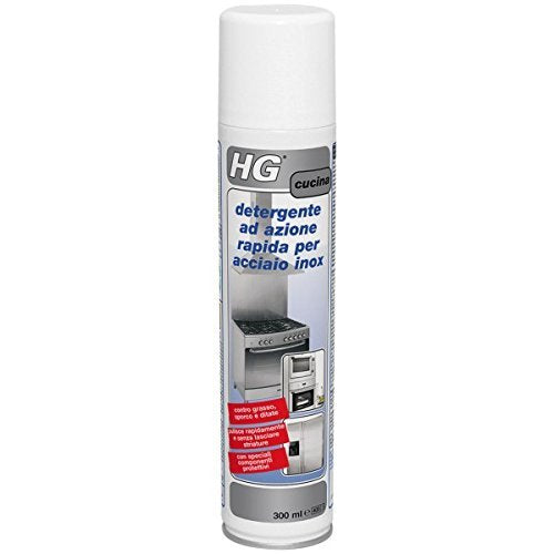 Detergente ad azione rapida per acciaio inox HG 300ml
