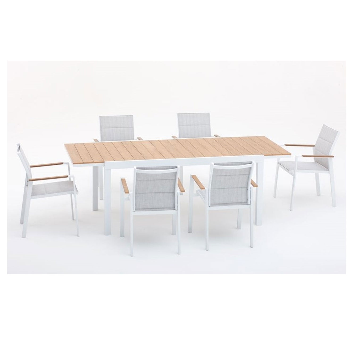 TAVOLO BEVERLY Bianco Allungabile misura 164/225x90 cm