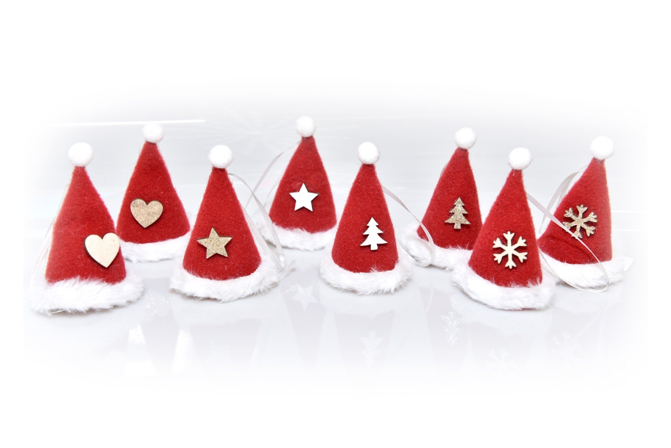 Pendente cappello natalizio