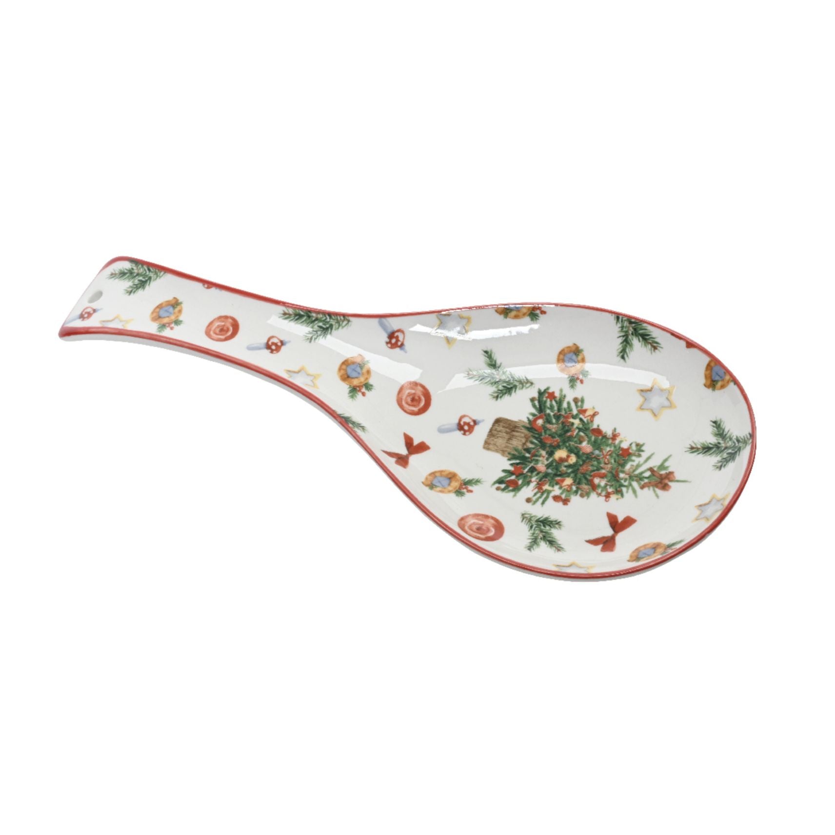 Poggiamestolo natalizio albero