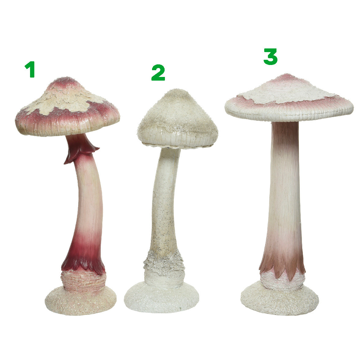 Fungo decorativo natalizio 63 cm