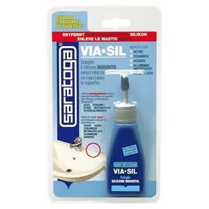 Saratoga Viasil Pulisci Silicone indurito 50 ml