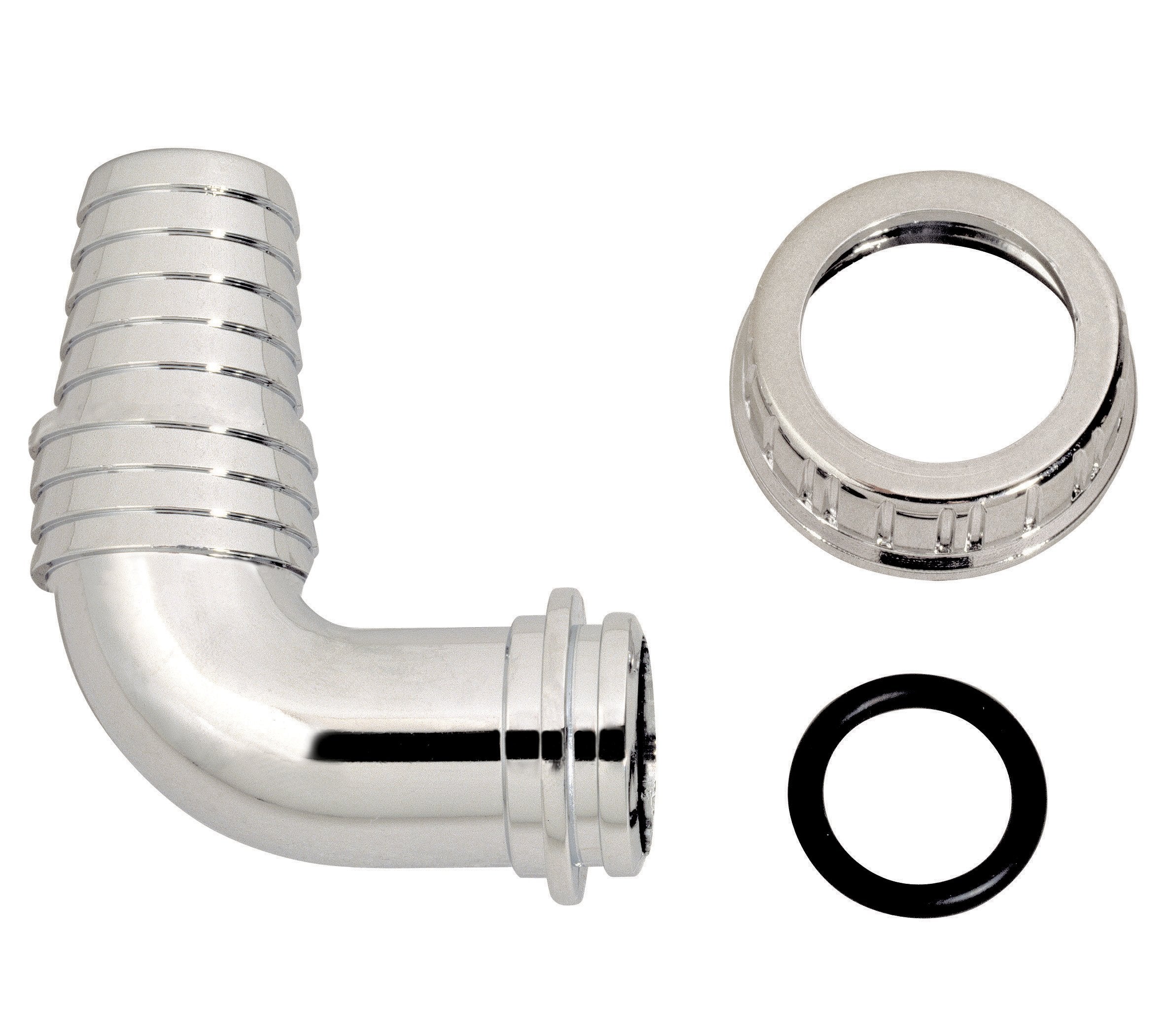 PIPETTA CURVA PER SCARICO LAVATRICE/LAVASTOVIGL. 1" x 17/22