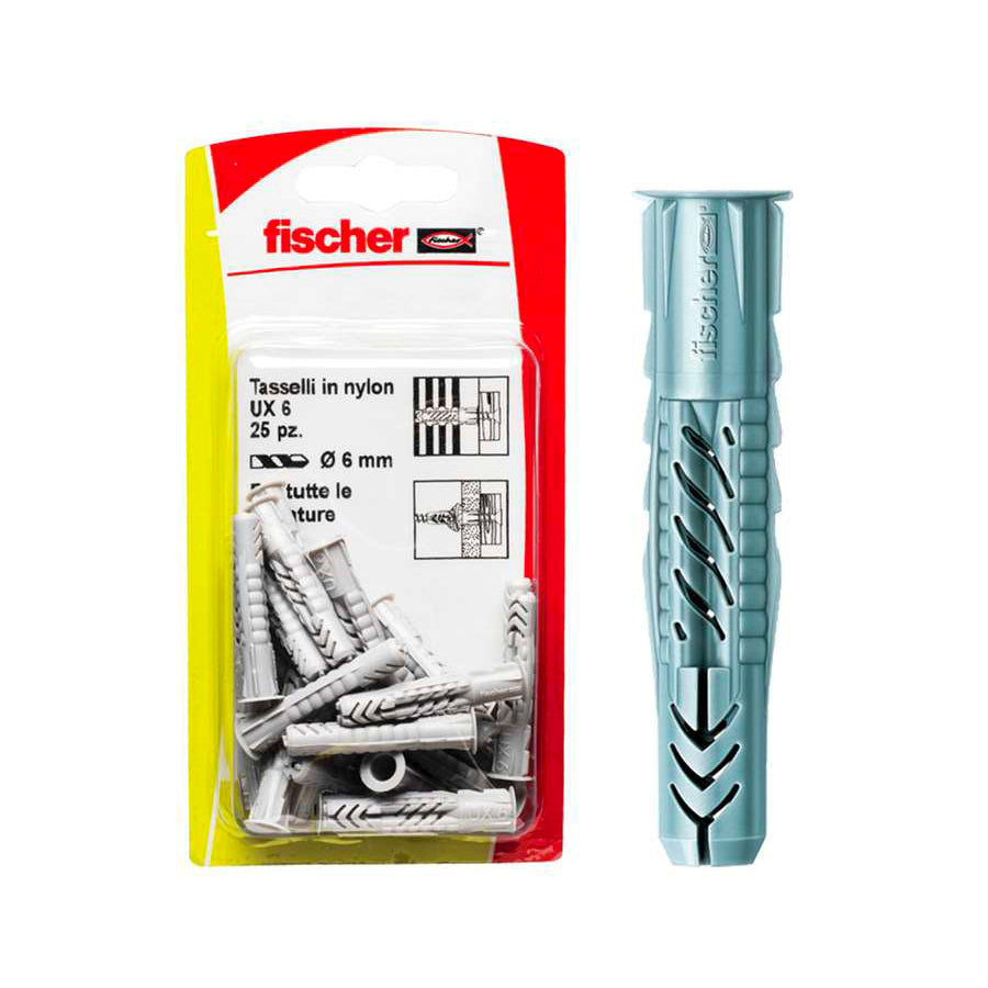 Tasselli Fischer in Nylon U x 10K 10Pz