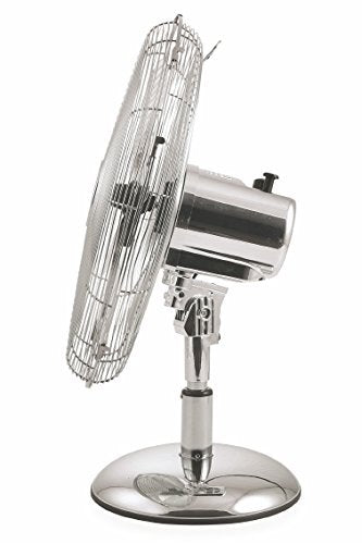VENTILATORE TAVOLO CROMATO DIAMETRO 40 CM 4