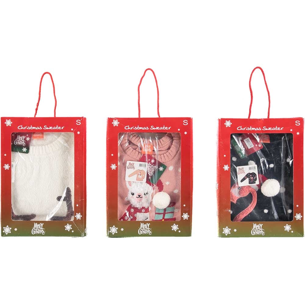 Maglione X-mas natalizia donna Taglia S