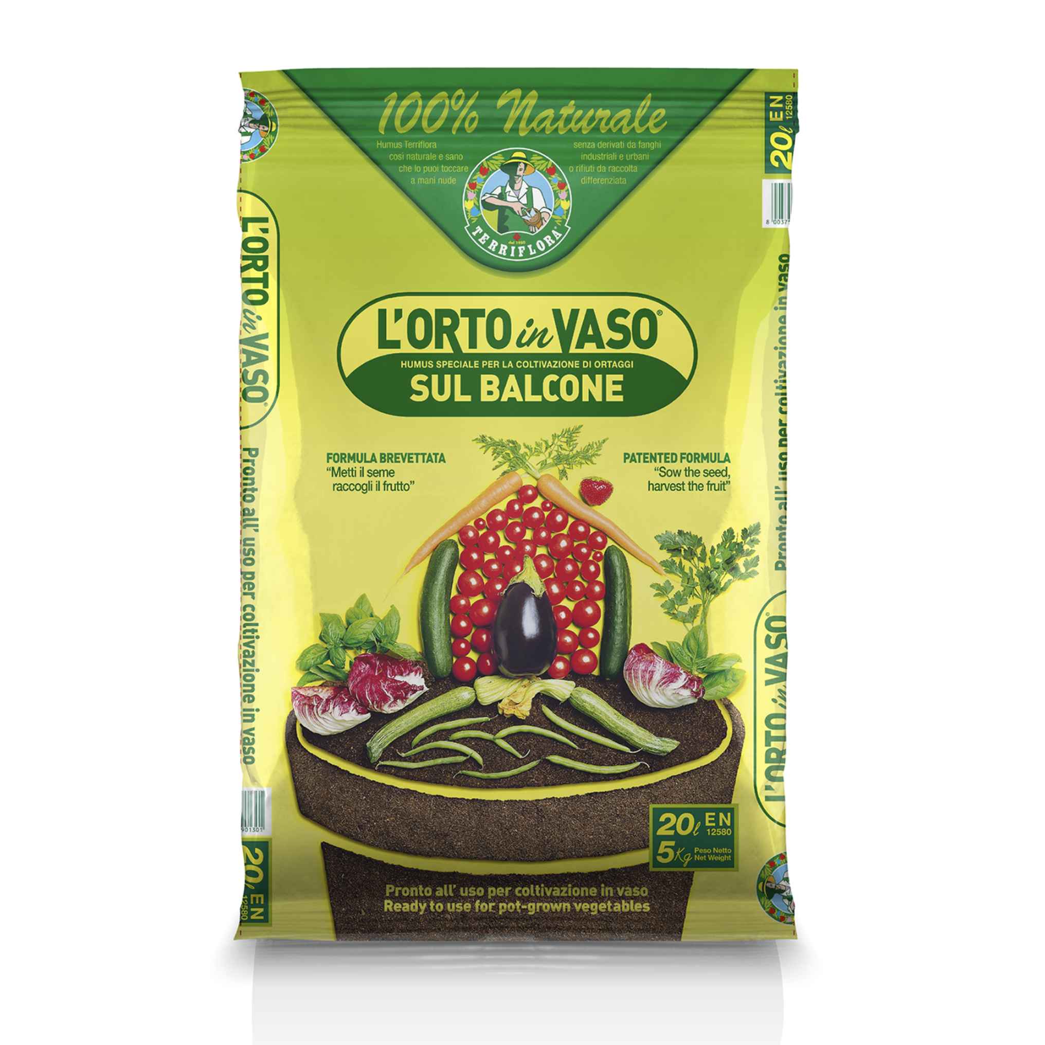 Orto in vaso Humus 20lt