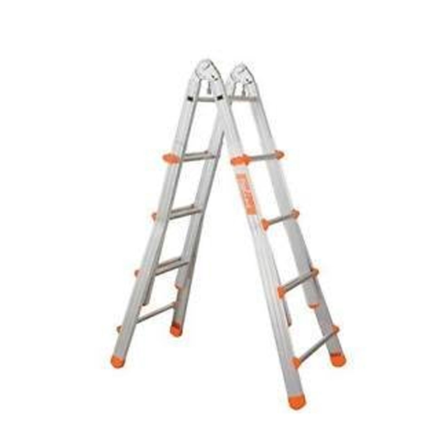 SCALA TELESCOPICA 4+4 IN ALLUMINIO