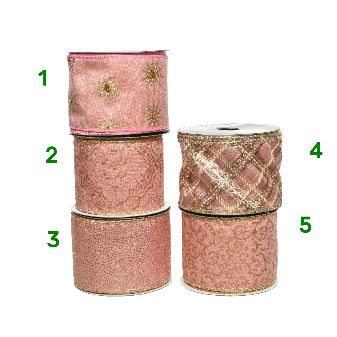 Nastro decorativo rosa Kaemingk