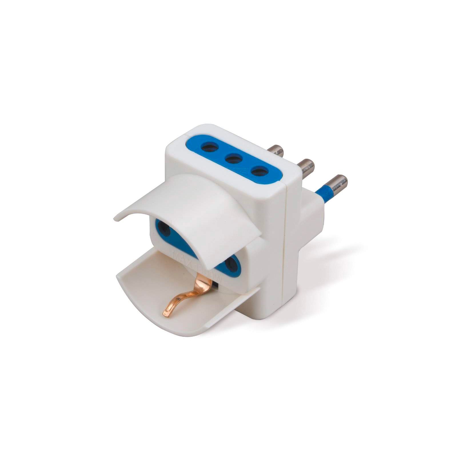 Adattatore Schuko bianca
