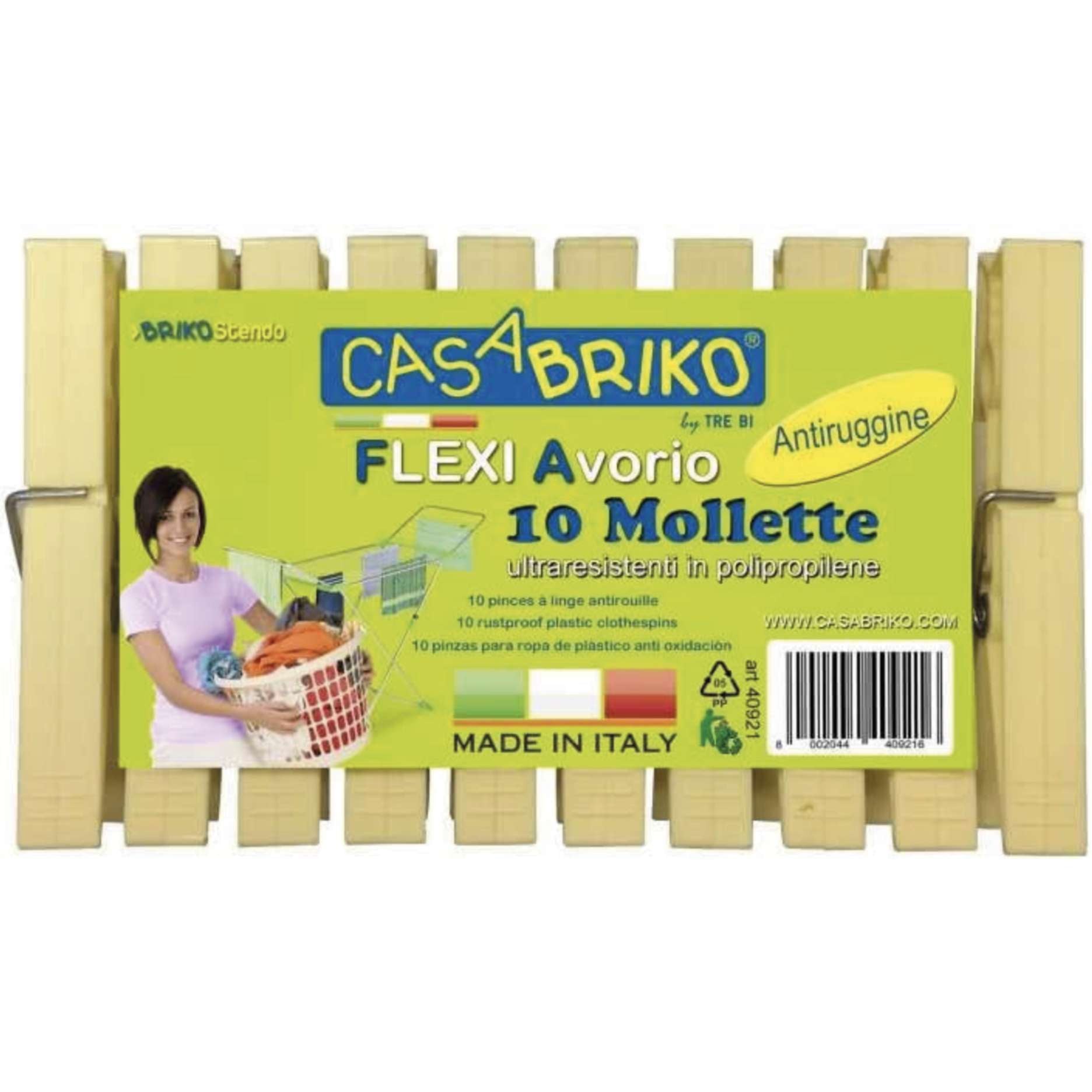 Mollette in plastica 10Pz
