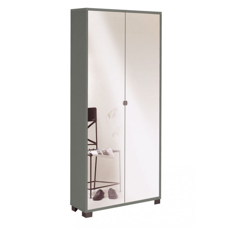 Scarpiera 2 ante a specchio