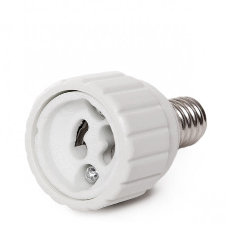 Adattatore lampadine GU10-E14