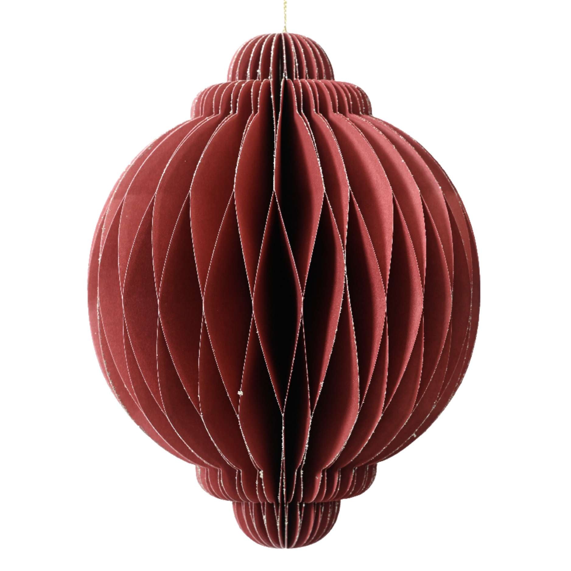 Carta ornamentale natalizia pallina 3