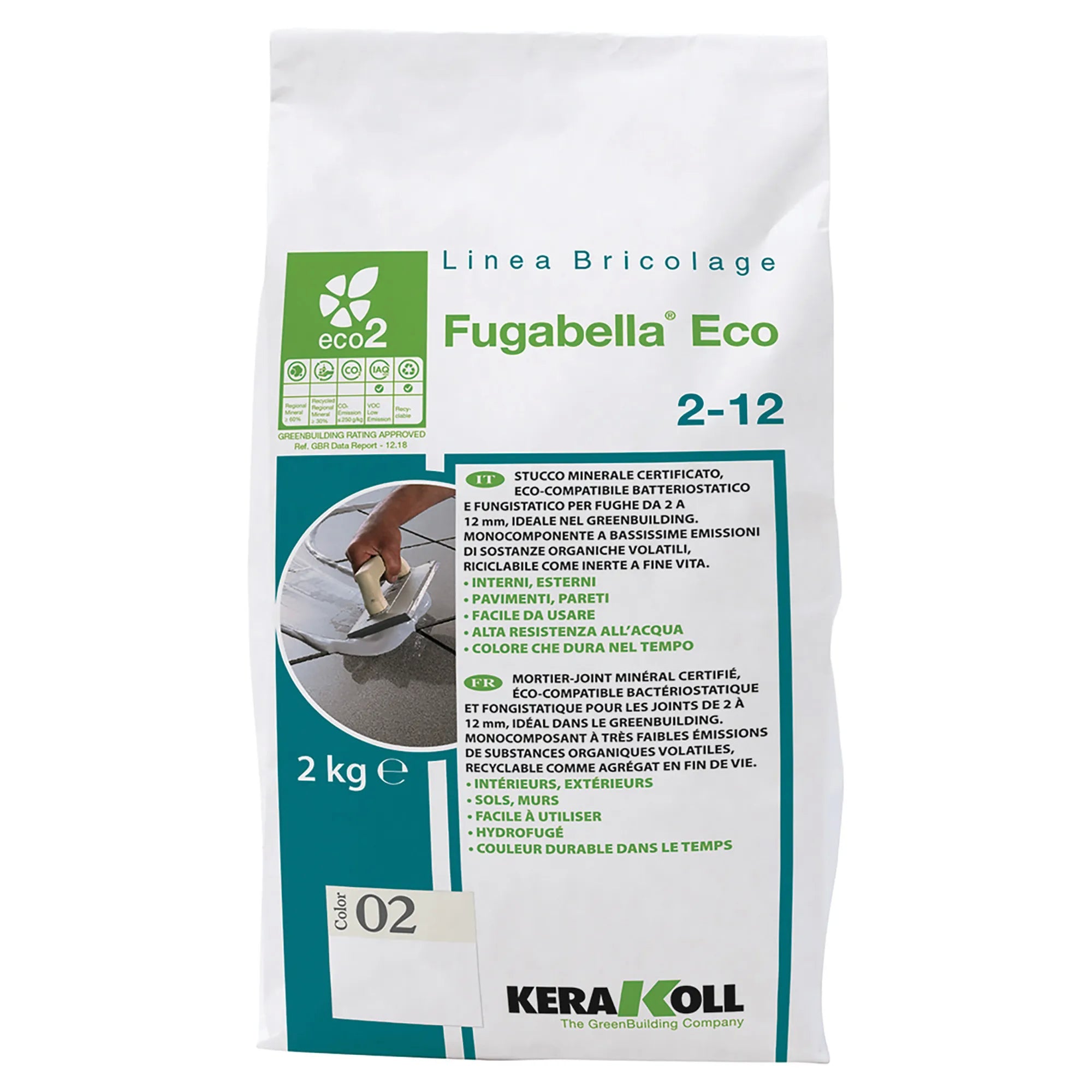 Stucco per fughe 2/12 mm Kerakoll