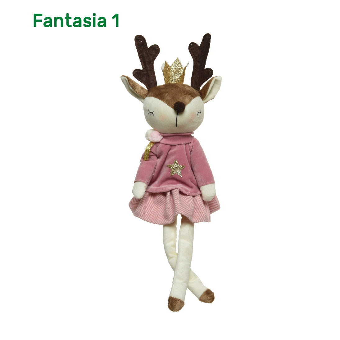 Renna decorativa natalizia Kaemingk 46 cm