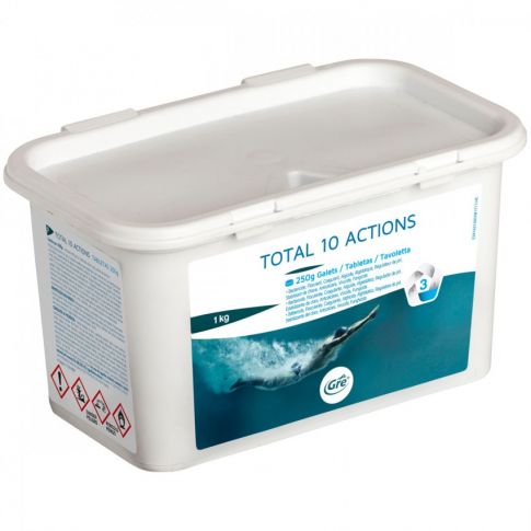 Trattamento 10 azioni piscine 1Kg