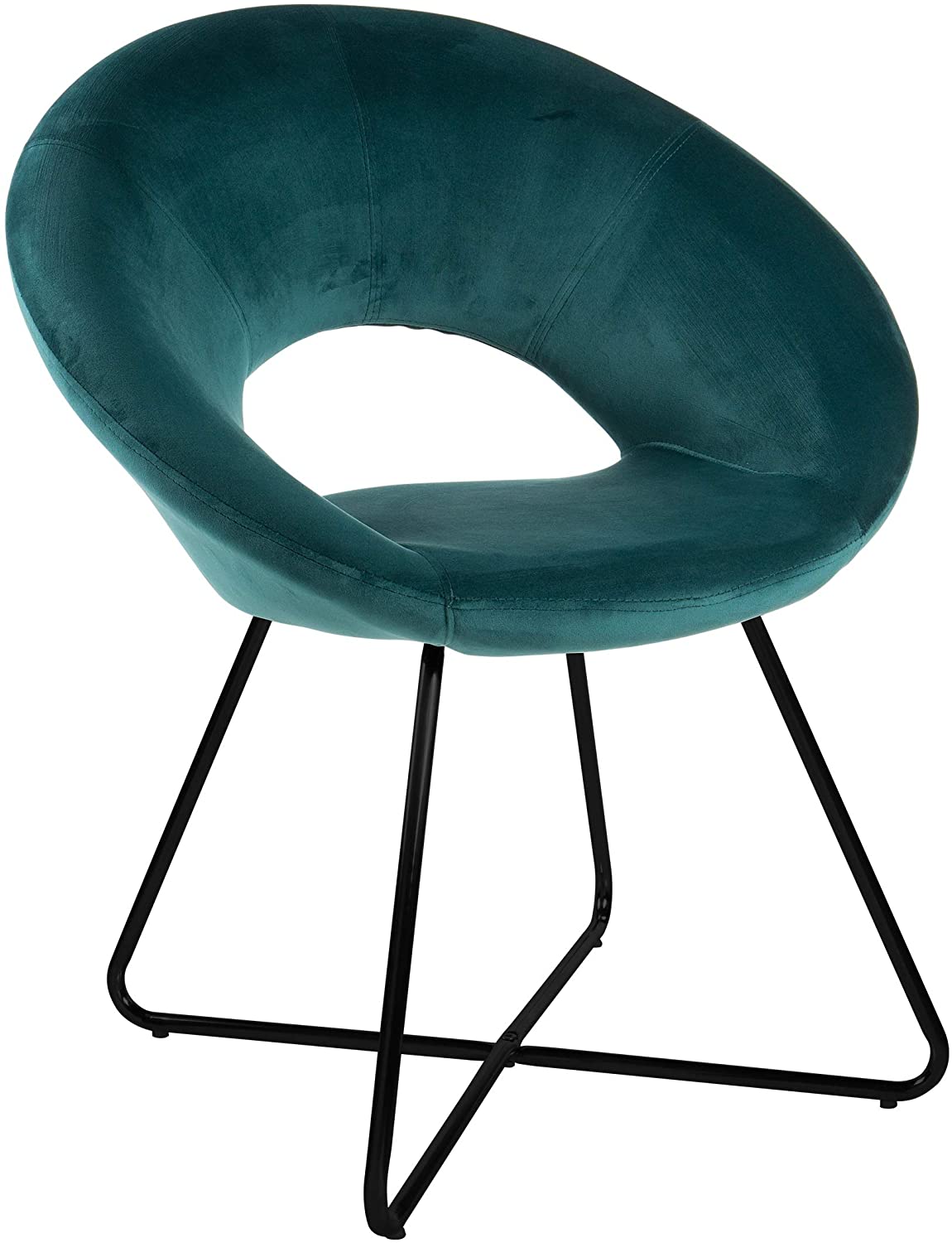 Poltroncina Glam in velluto