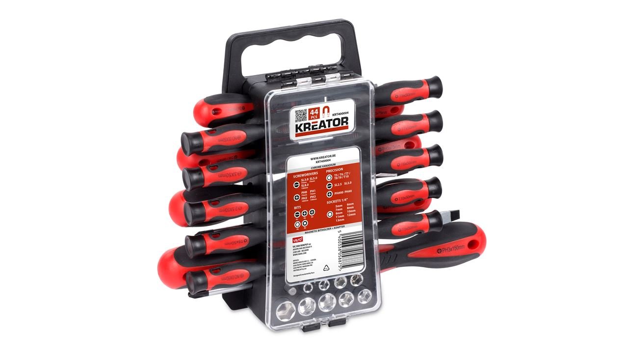 Cacciaviti-Bussole-Inserti 44Pz