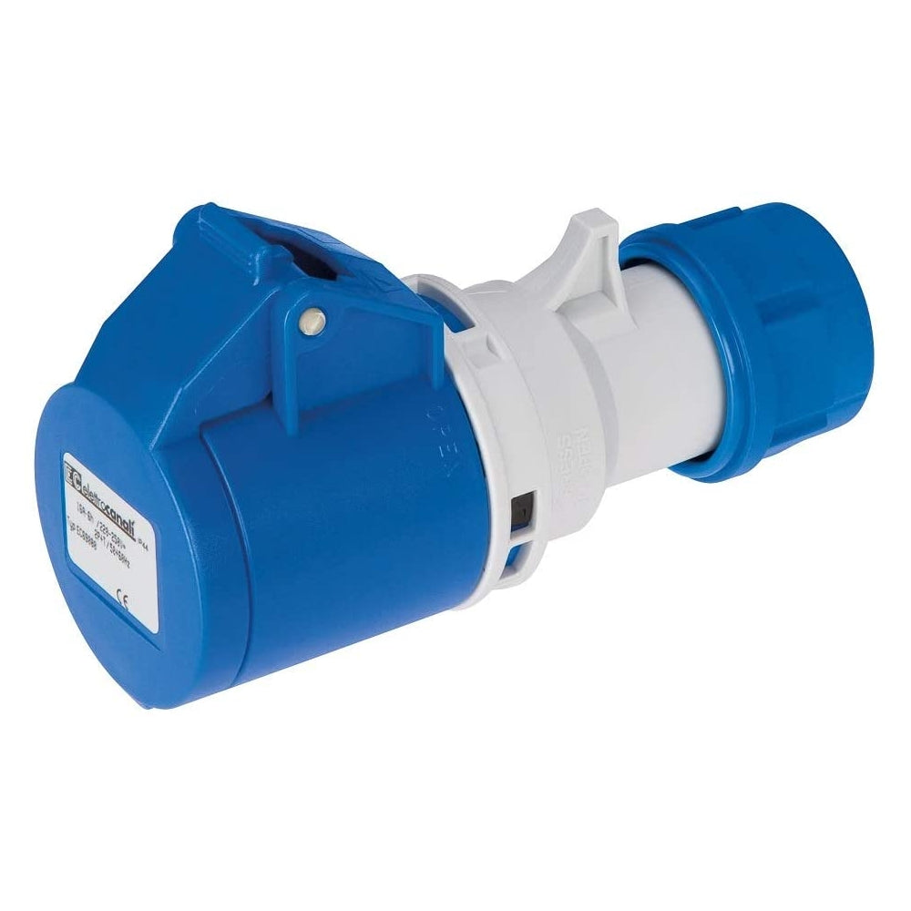 Presa mobile diritta 2P+T