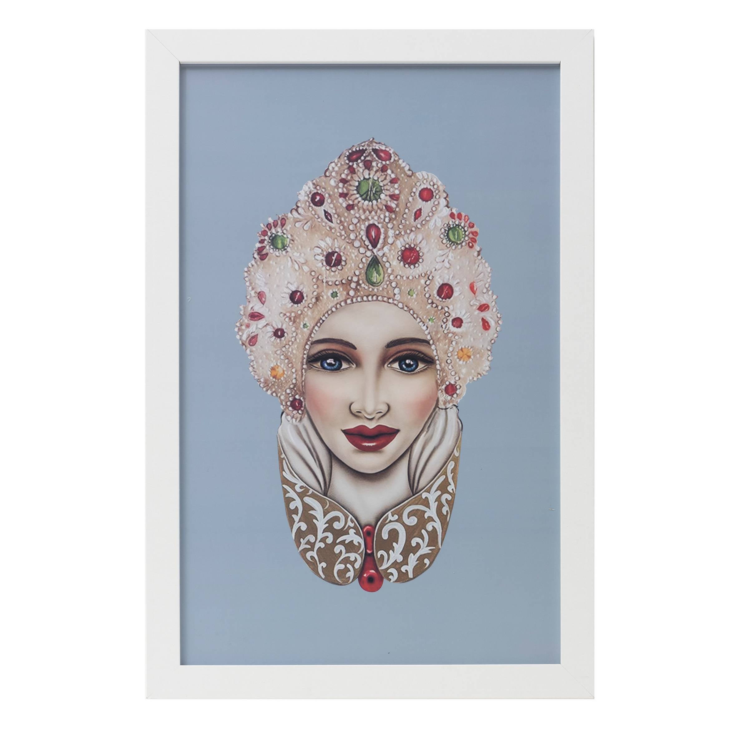 Cornice stampa regina