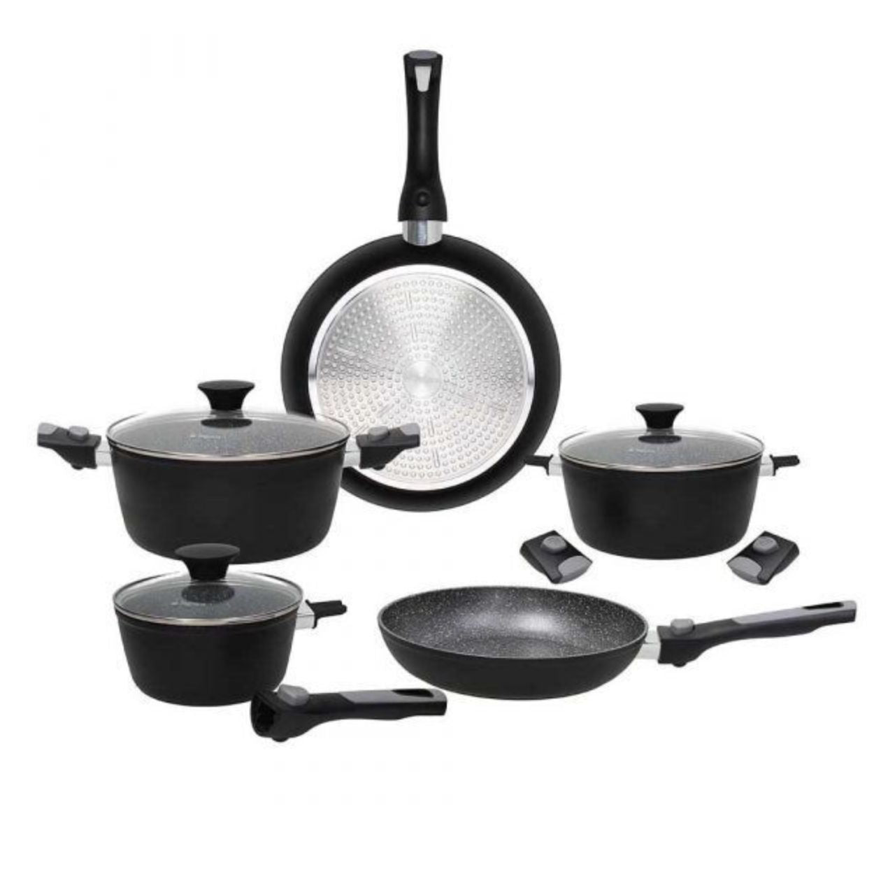 Batterie pentole 8 Pz Tognana Space Saving