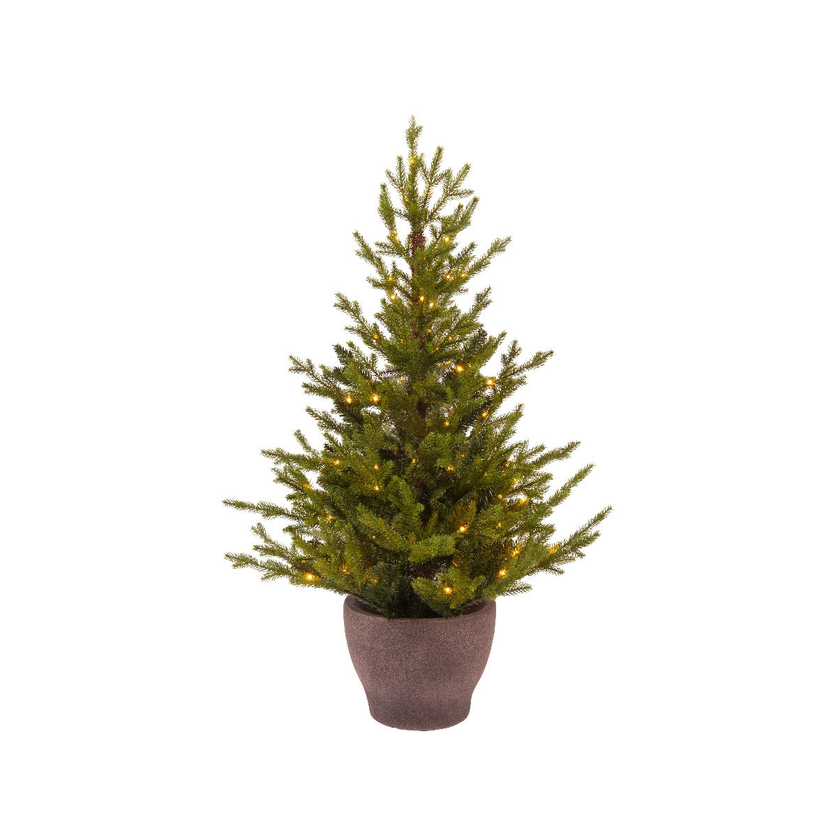 Albero in vaso LED Norway Kaemingk