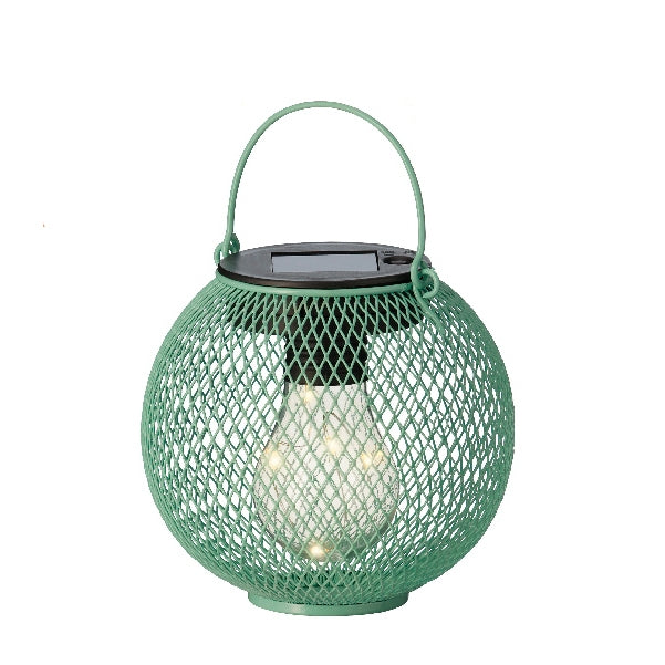 Lanterna solare gabbia blu