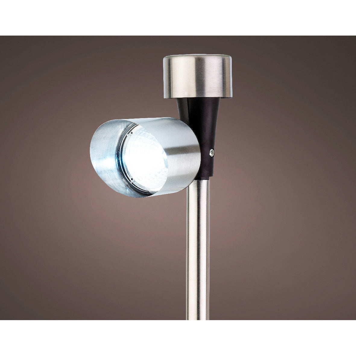 Lampada solare Acciaio