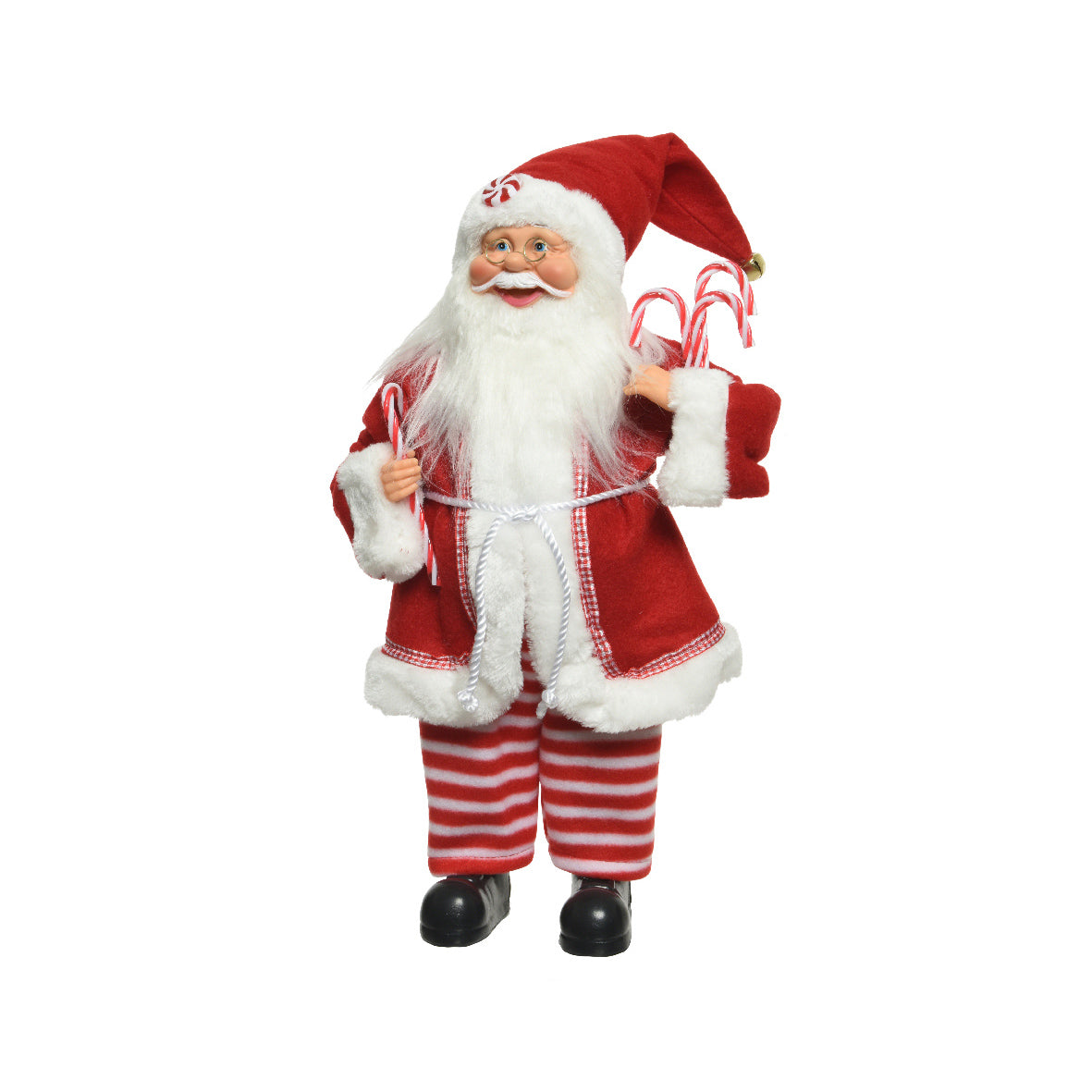 Babbo natale con caramelle 30cm