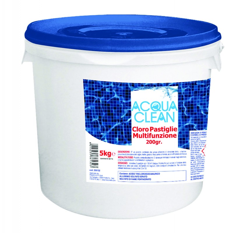 Cloro in pastiglie 5Kg