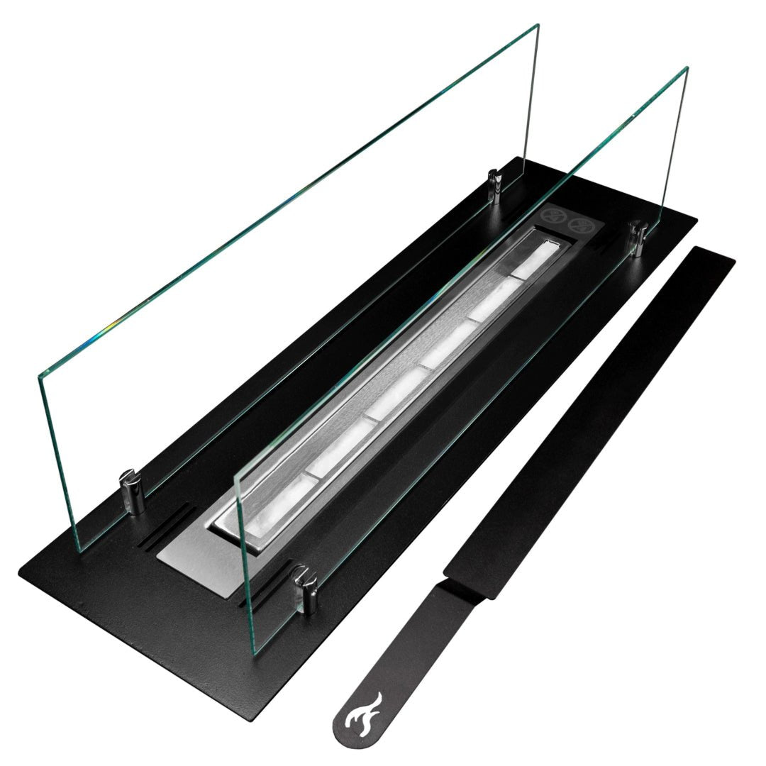 DIVINA FIRE Bruciatore a bioetanolo 65 con vetro 4