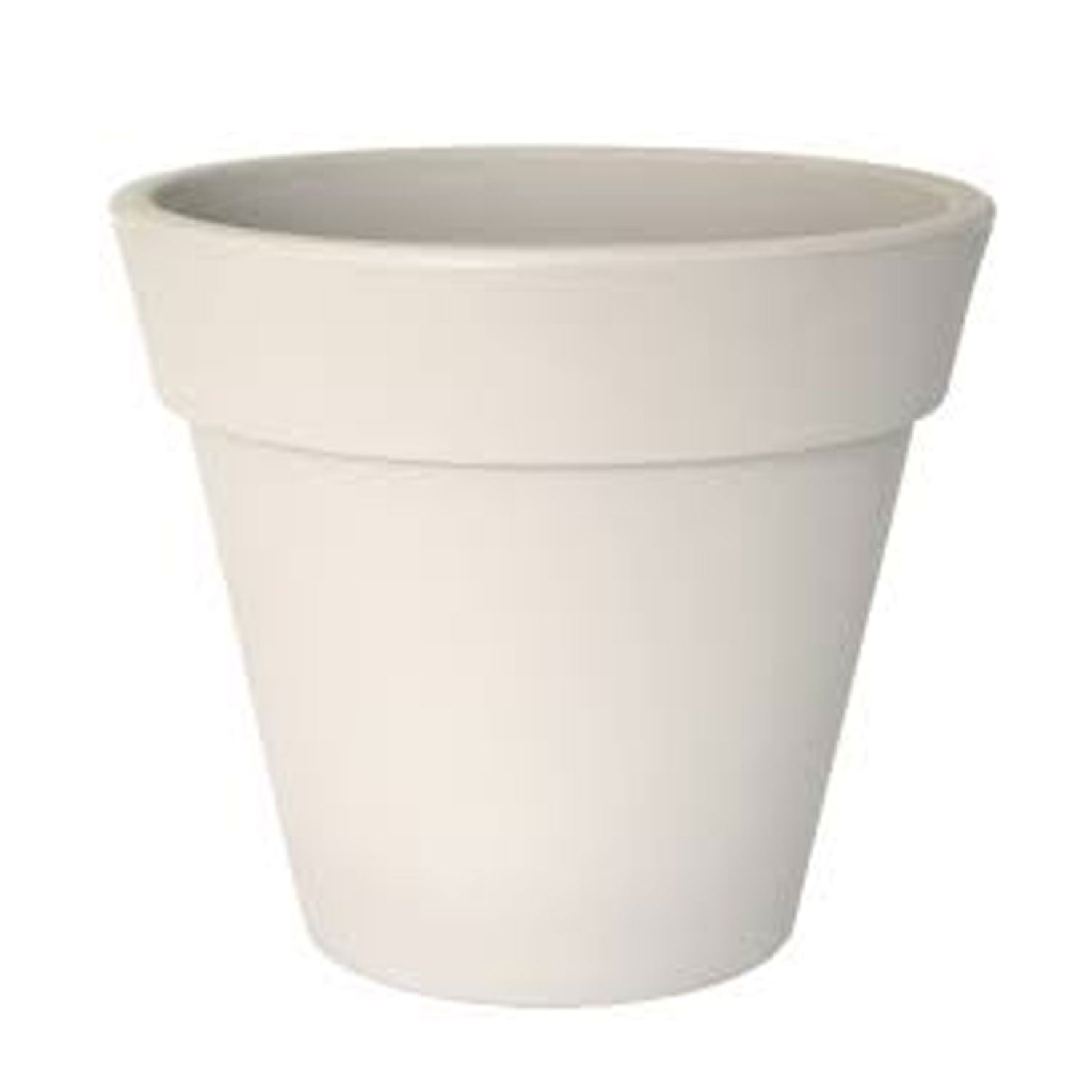 Vaso a campana Giovinazzo √ò35 cm bianco perla