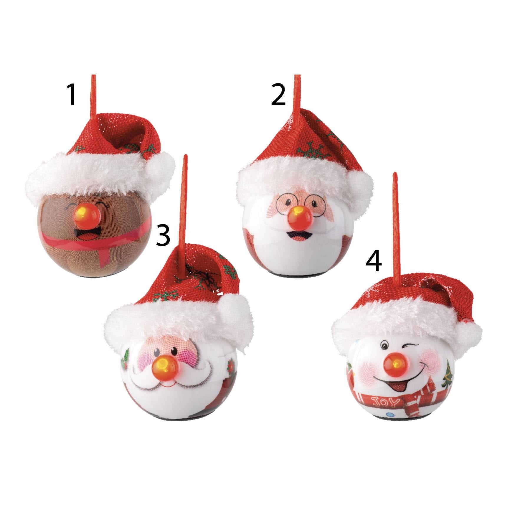 Pallina lampeggiante 7 cm