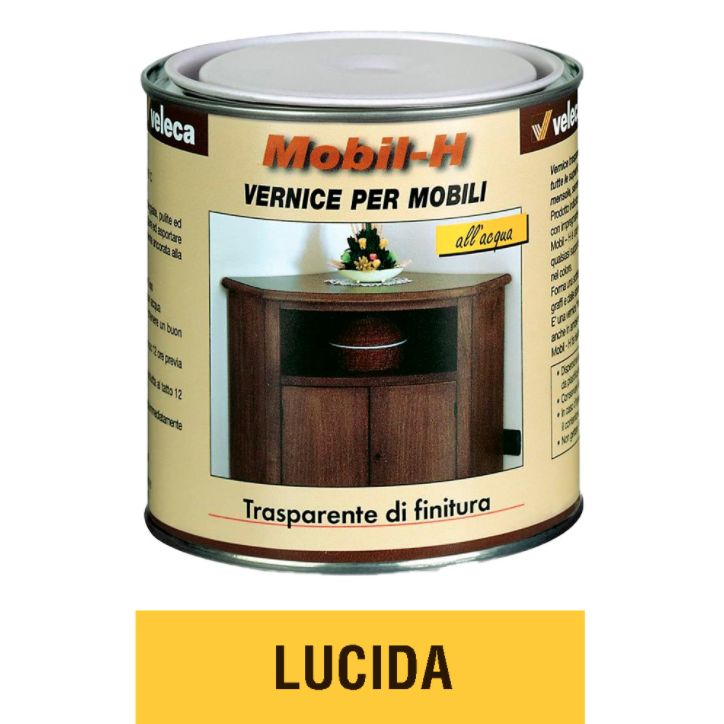 Vernice all'acqua Mobil-H lucida