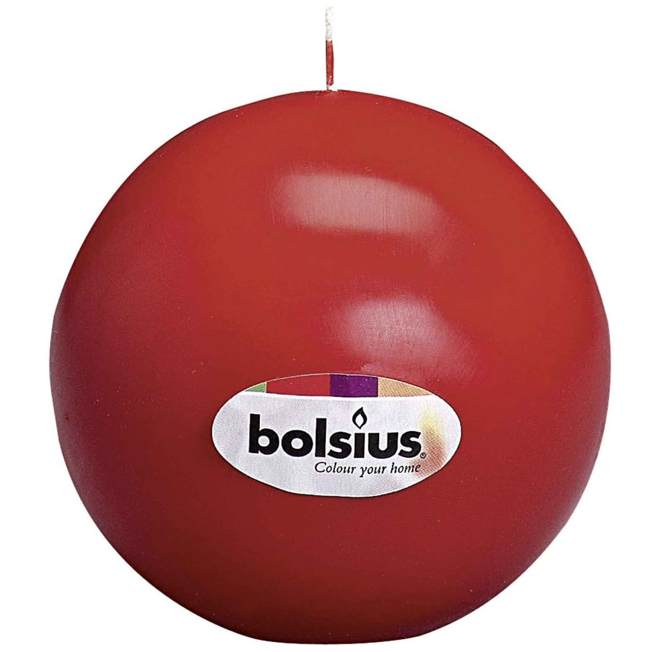 Candela sferica 70 mm Bolsius 4