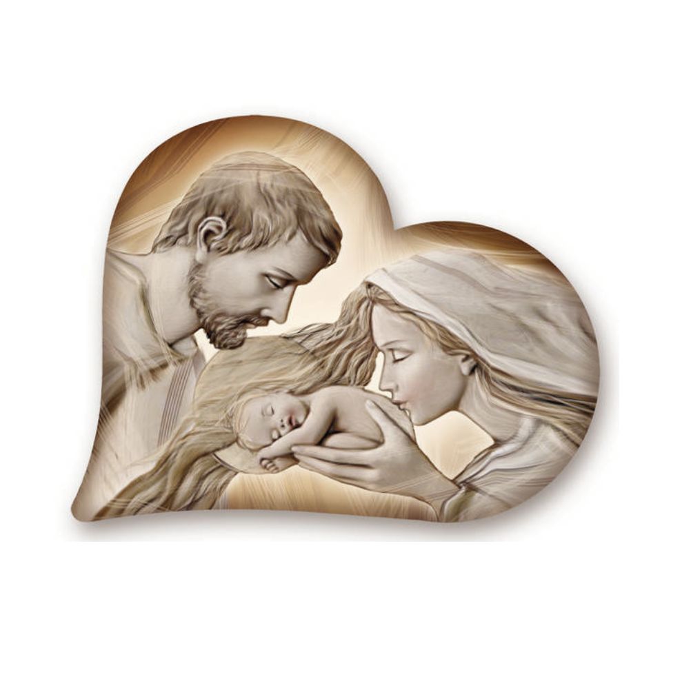 Quadro Canva heart Holy Kiss 50x65 cm