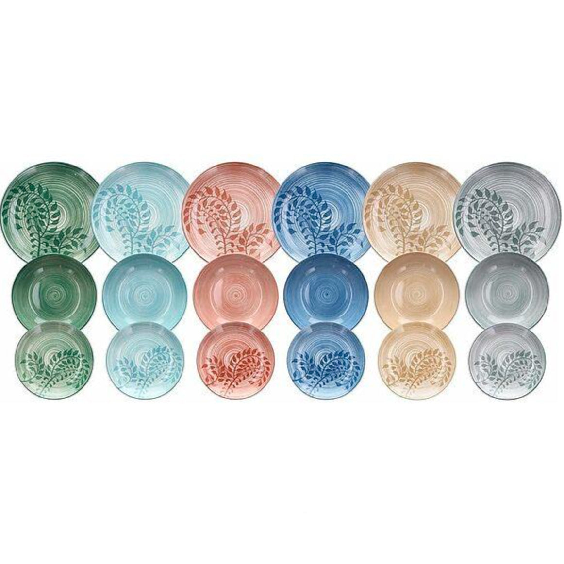 Set tavola 18Pz Madison Batik Tognana