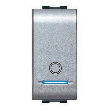 Pulsante Life unipolare 16A illuminato