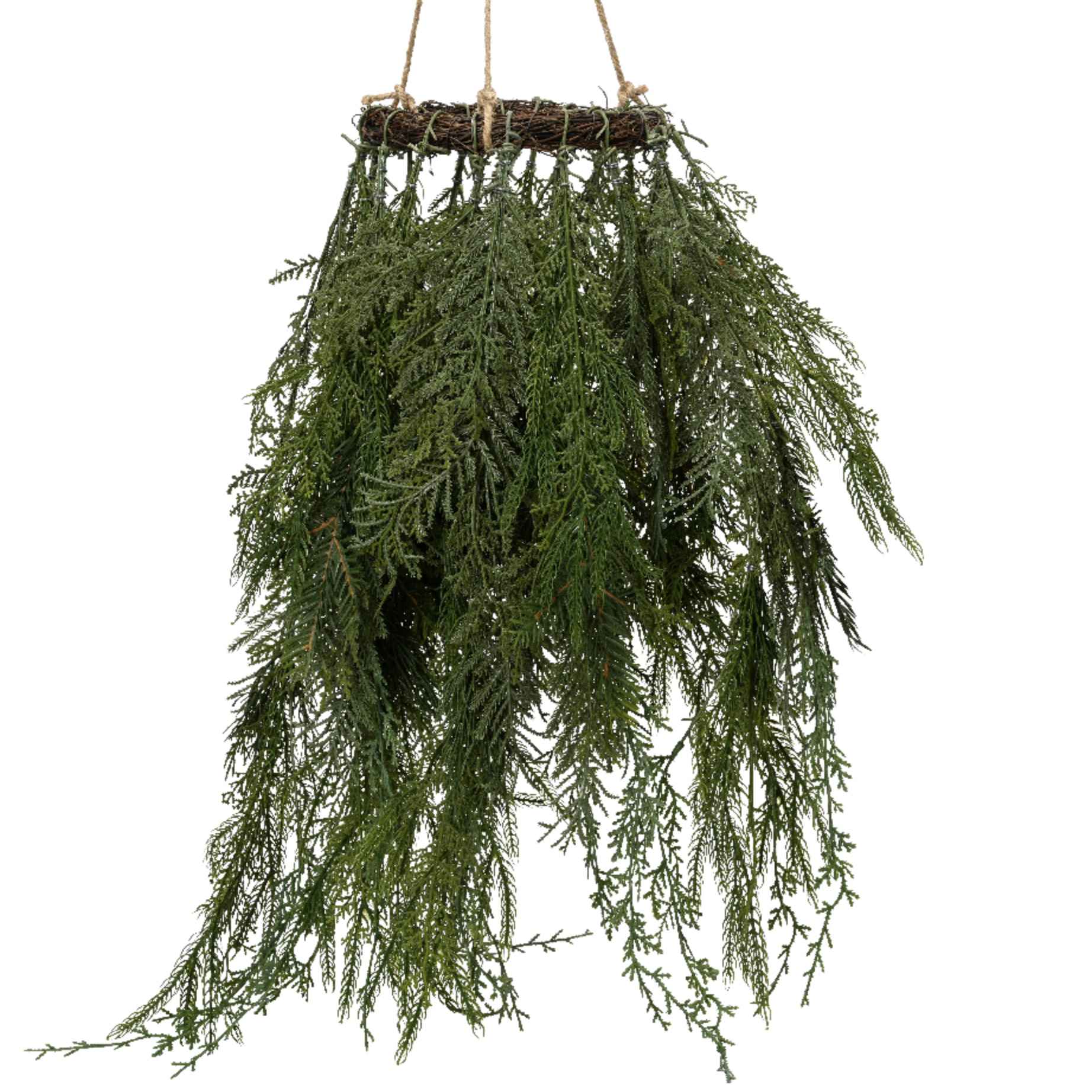 Corona natalizia da interno 105 cm