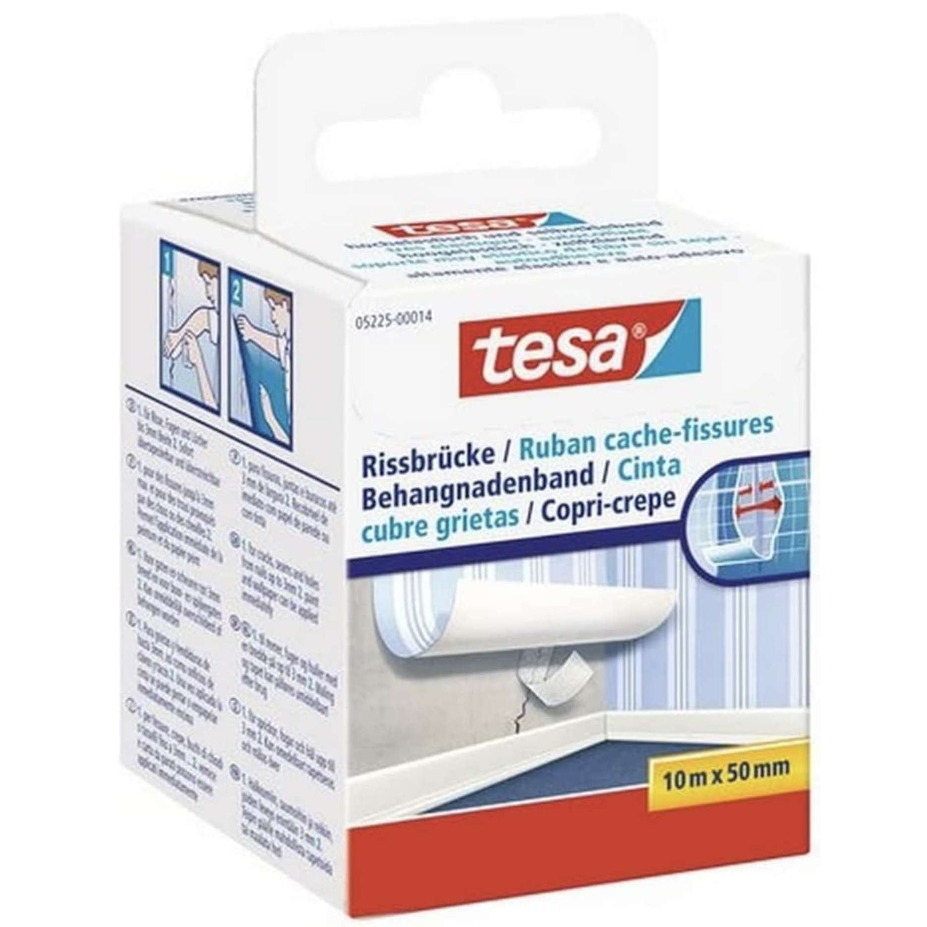 Nastro adesivo copri crepe 50 mm