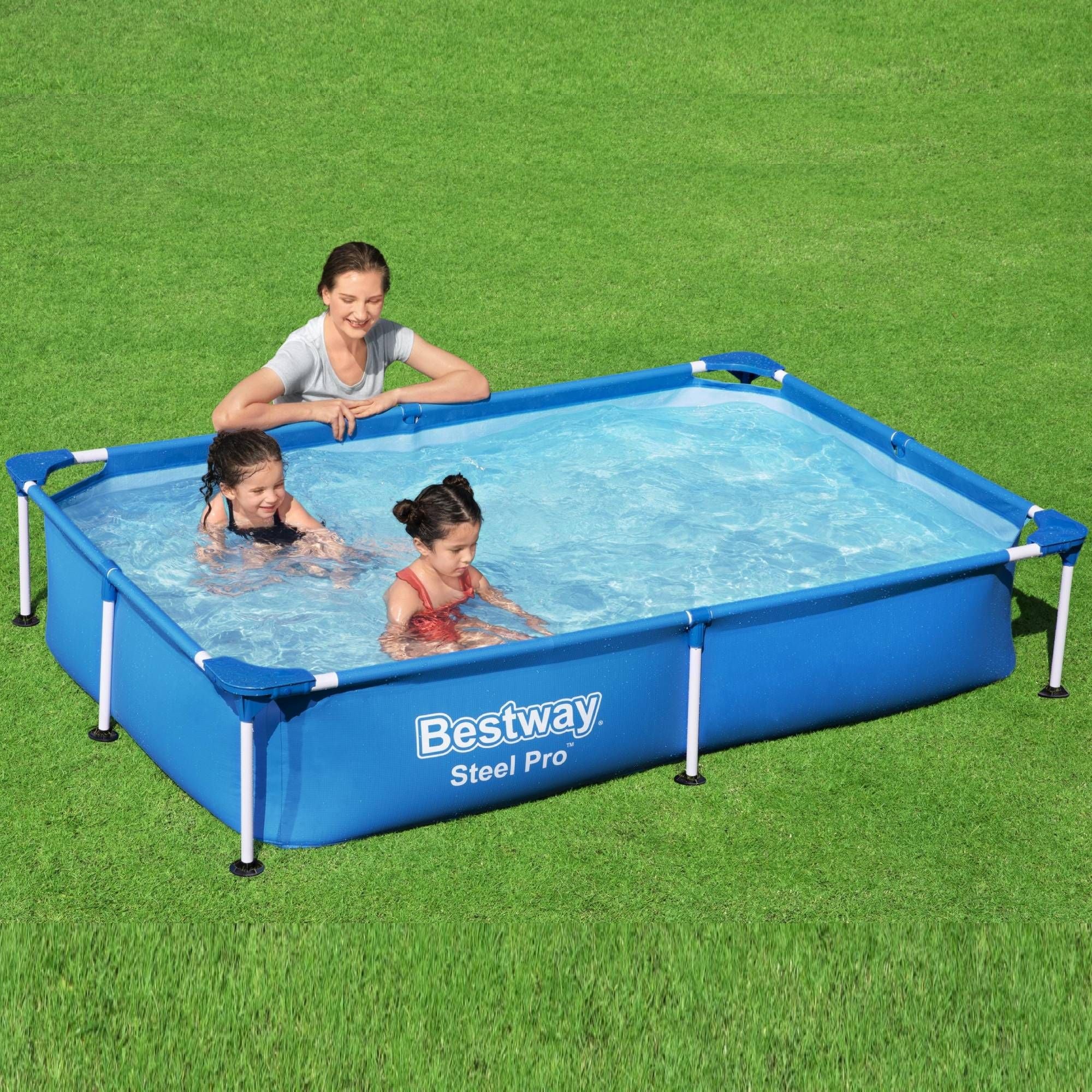 Piscina Steel Pro Frame rettangolare