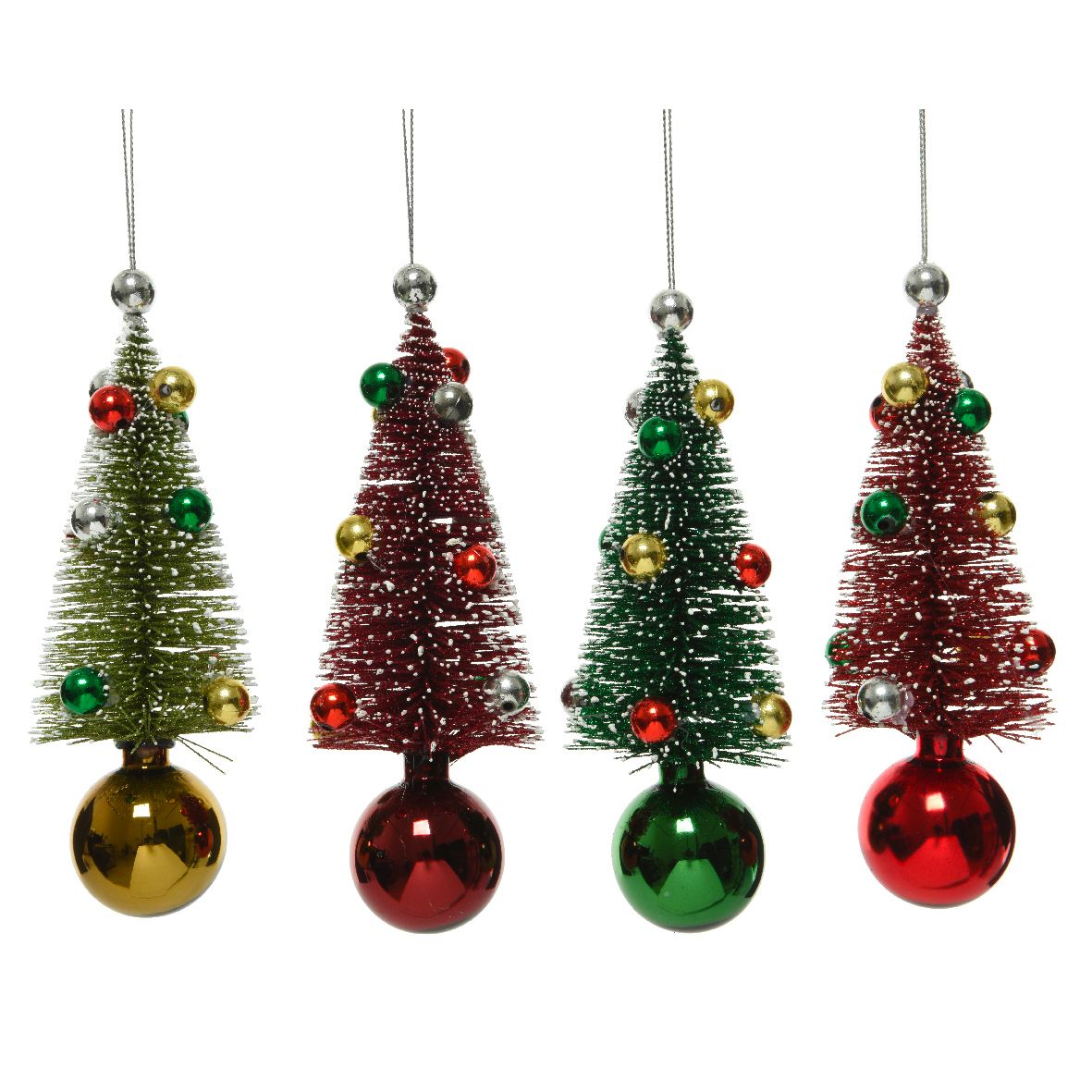 Appendino addobbo albero in vetro Keamingk