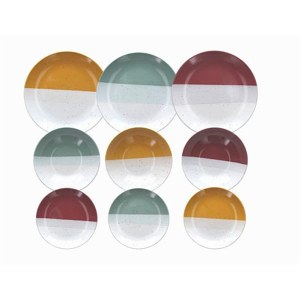 Servizio 18 Piatti Layers Tognana