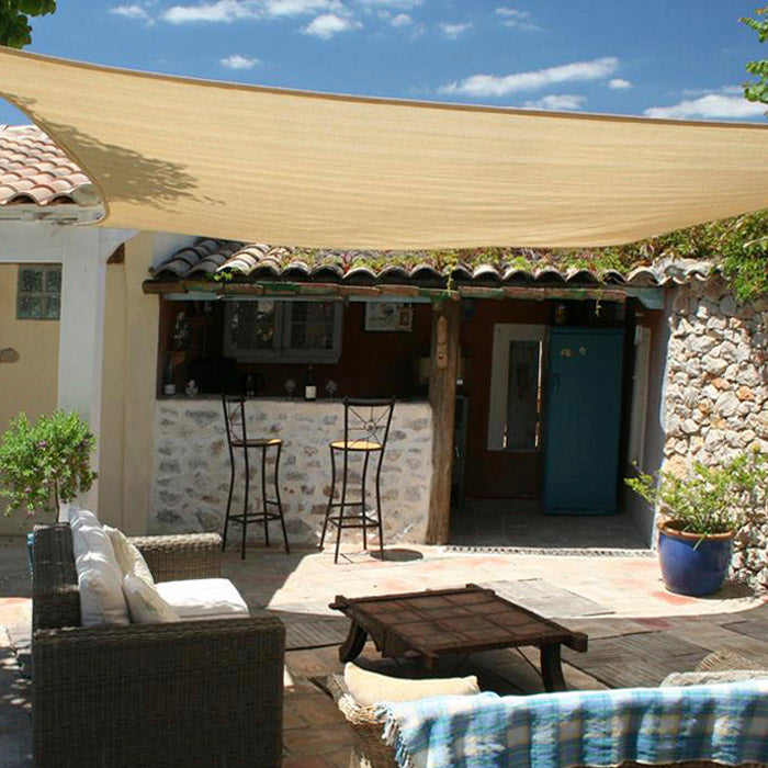 Tenda vela quadrata 3,6x3,6 mt